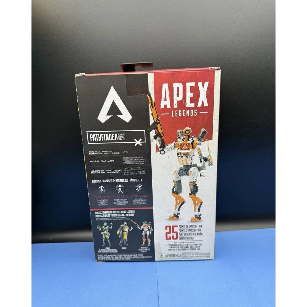 JAKKS Pacific Apex Legends Series 4 Pathfinder Team Lift Rare Skin Action Figure